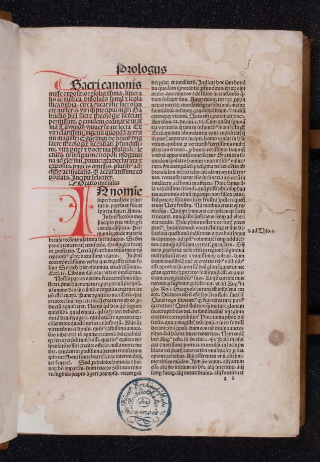 Sacri canonis missae expositio 