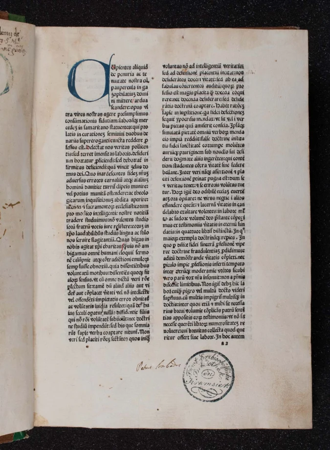 Sententiarum libri quattuor 
