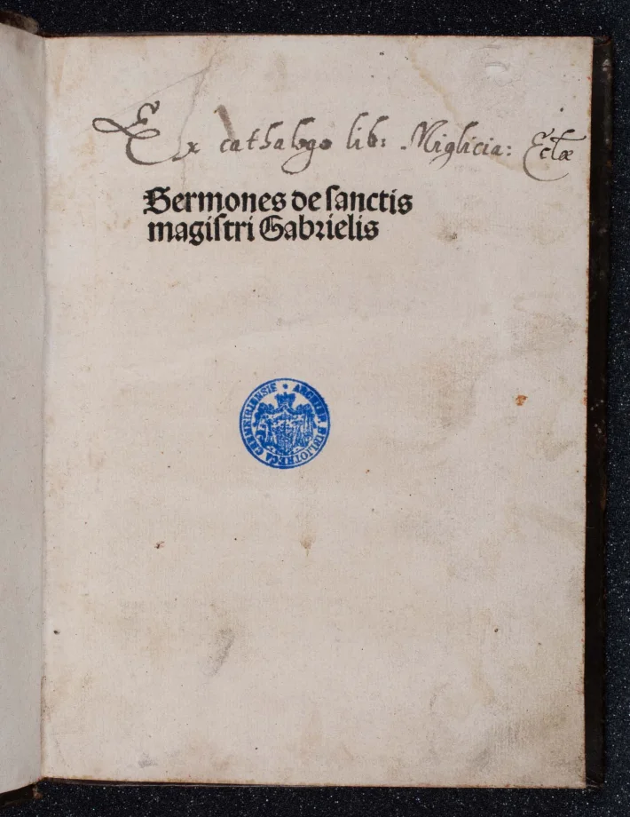Sermones.
