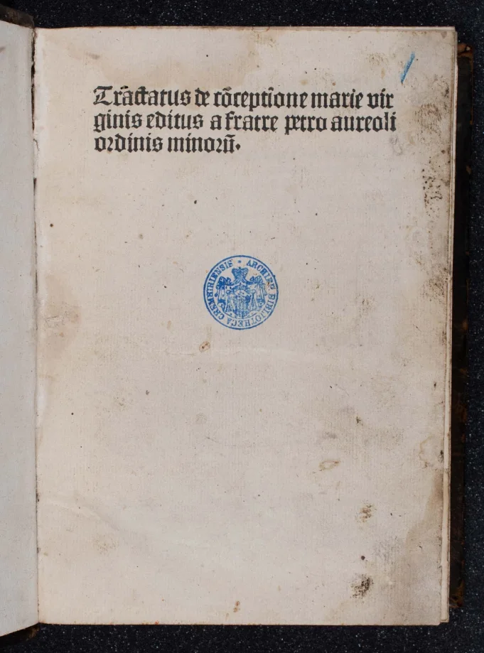 De concepcione Virginis Mariae