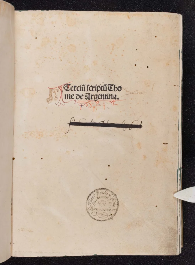 Scripta super quattuor libros Sententiarum