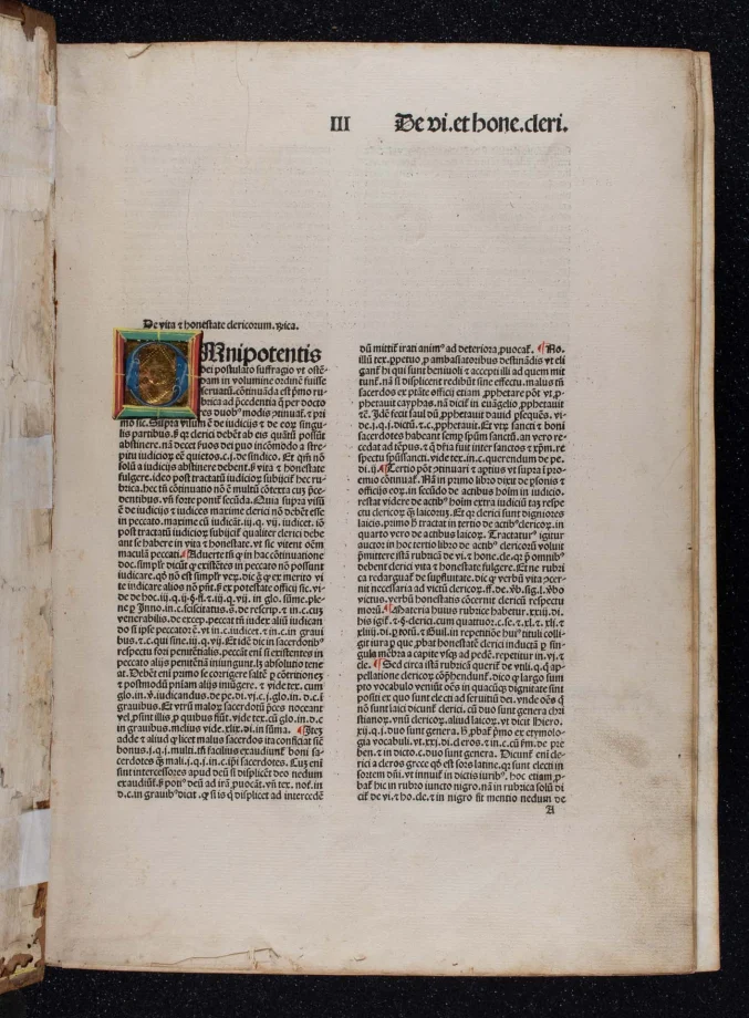 Lectura super quinque libris Decretalium