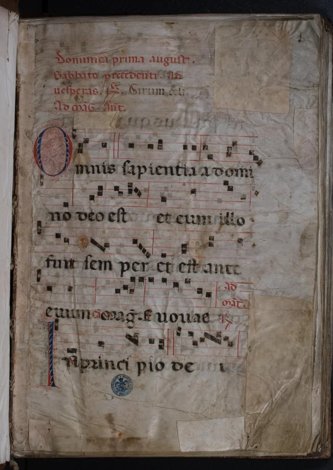 Antiphonarium iuxta ritum ordinis praedicatorum, pars autumnalis