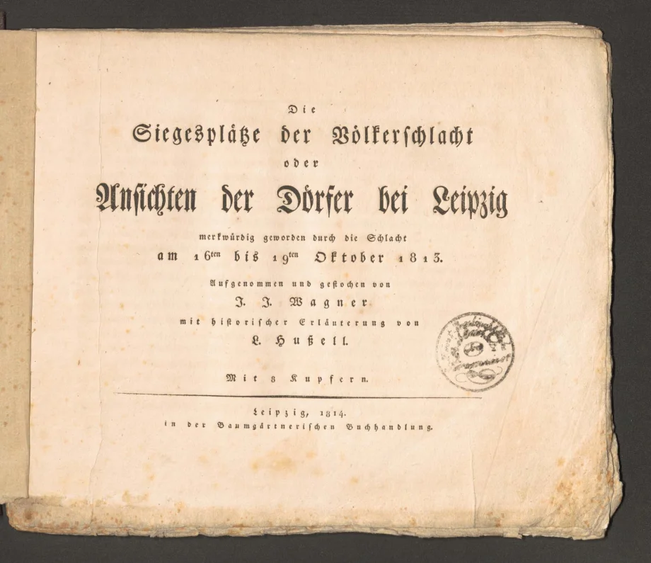 Die Siegesplätze der Völkerschlacht