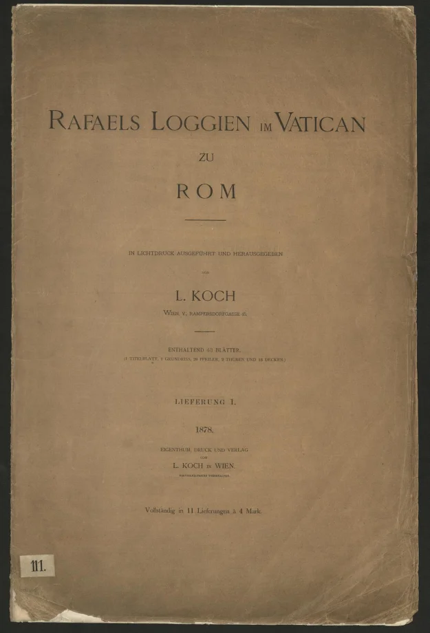 RAFAELS LOGGIEN IM VATICAN ZU ROM