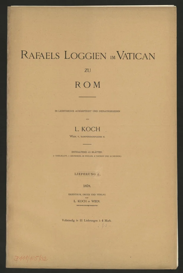 RAFAELS LOGGIEN IM VATICAN ZU ROM