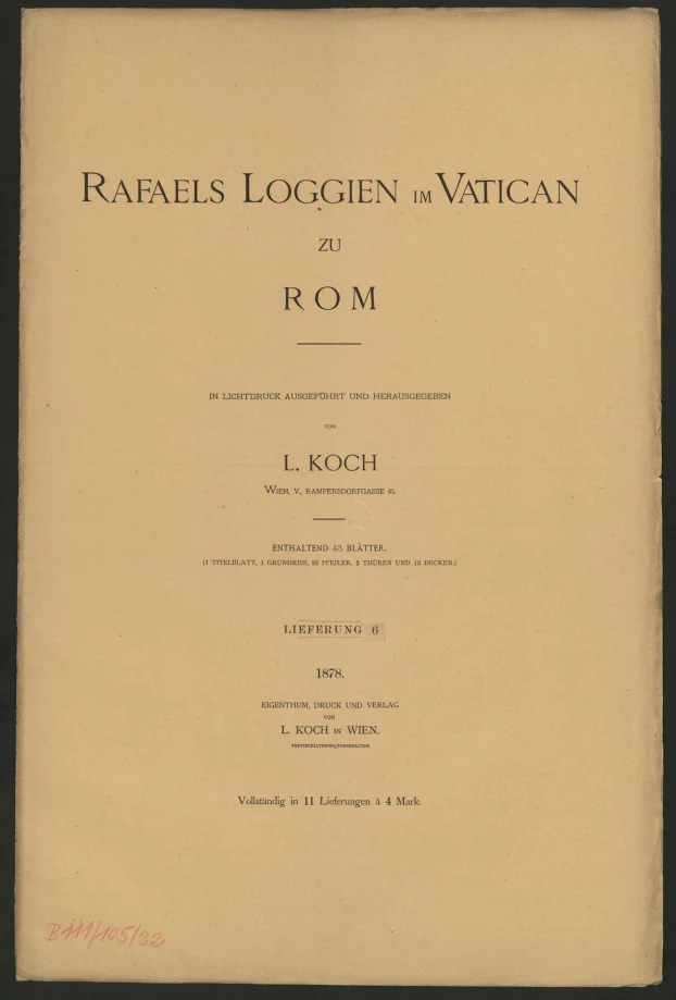 RAFAELS LOGGIEN IM VATICAN ZU ROM