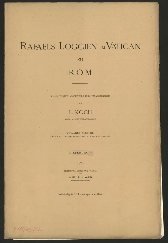 RAFAELS LOGGIEN IM VATICAN ZU ROM
