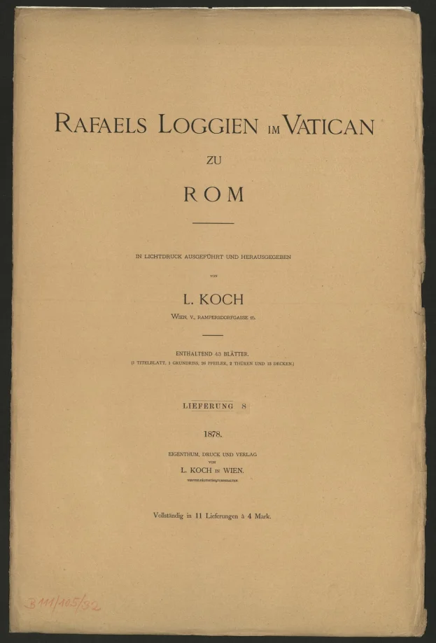 RAFAELS LOGGIEN IM VATICAN ZU ROM
