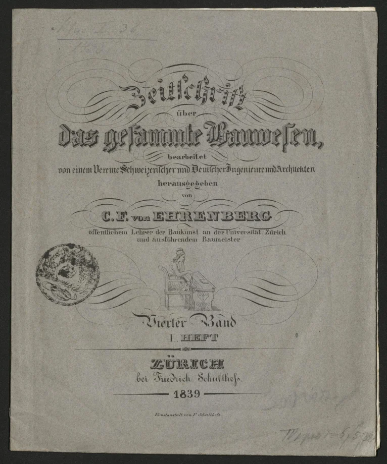 Zeitschrift über das gesammte Bauwesen