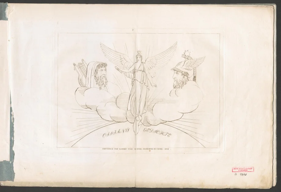 OSSIAN'S GEDICHTE in Umrissen 