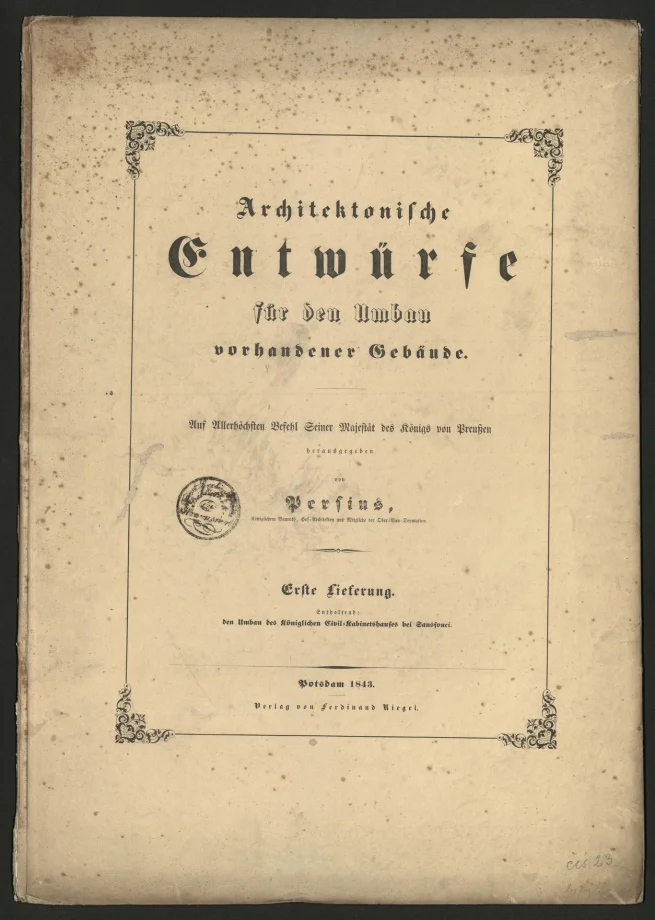 Architektonische Entwürfe für den Umbau vorhandener Gebäude.