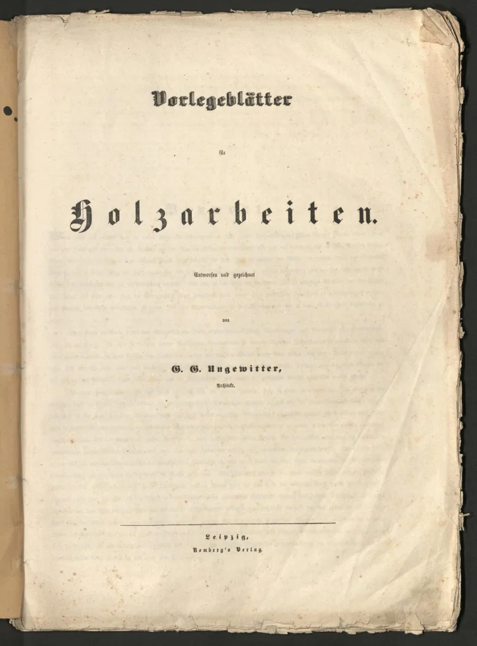 Vorlegeblätter für Holzarbeiten