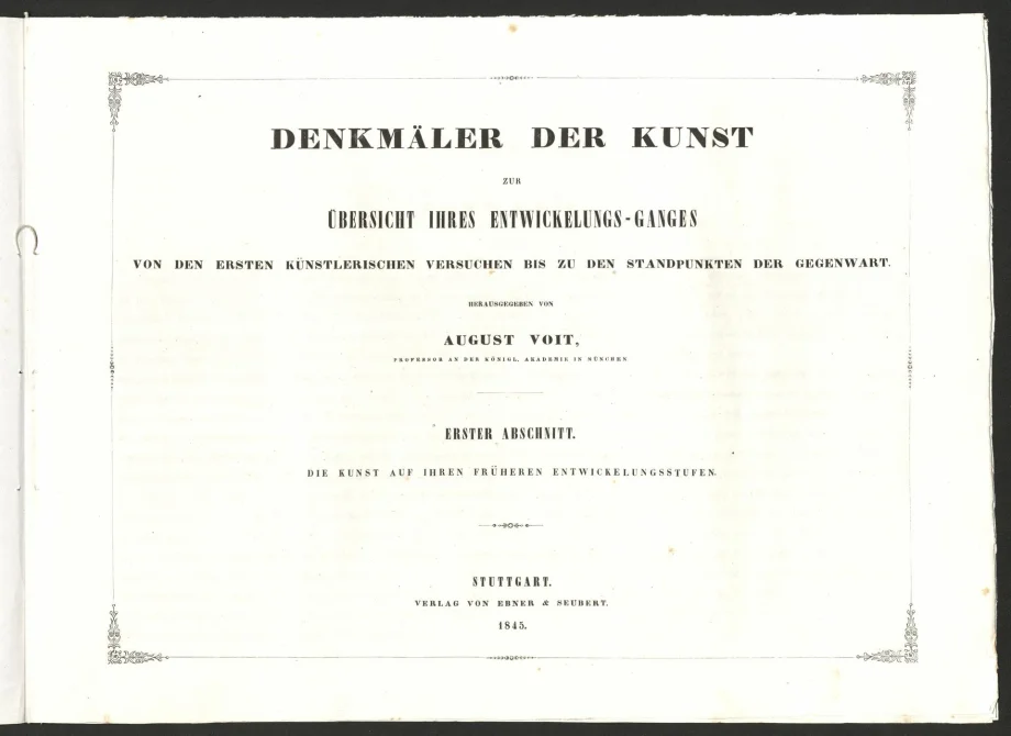 DENKMÄLER DER KUNST