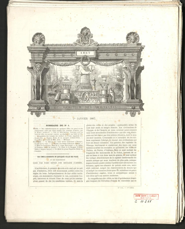[LE MONITEUR DES ARCHITECTES]