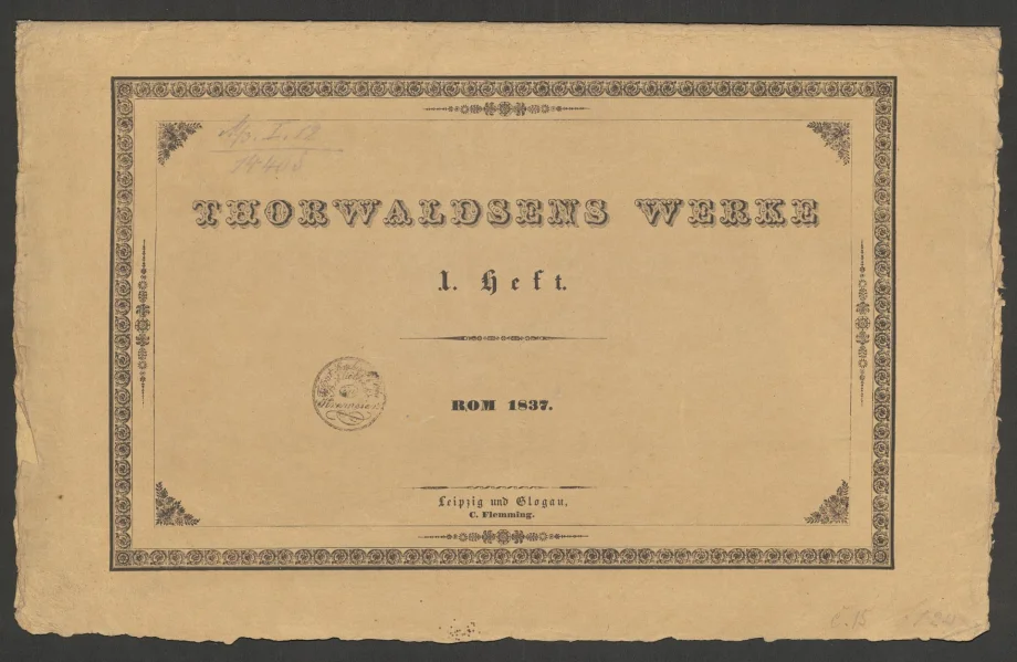 THORWALDSENS WERKE.