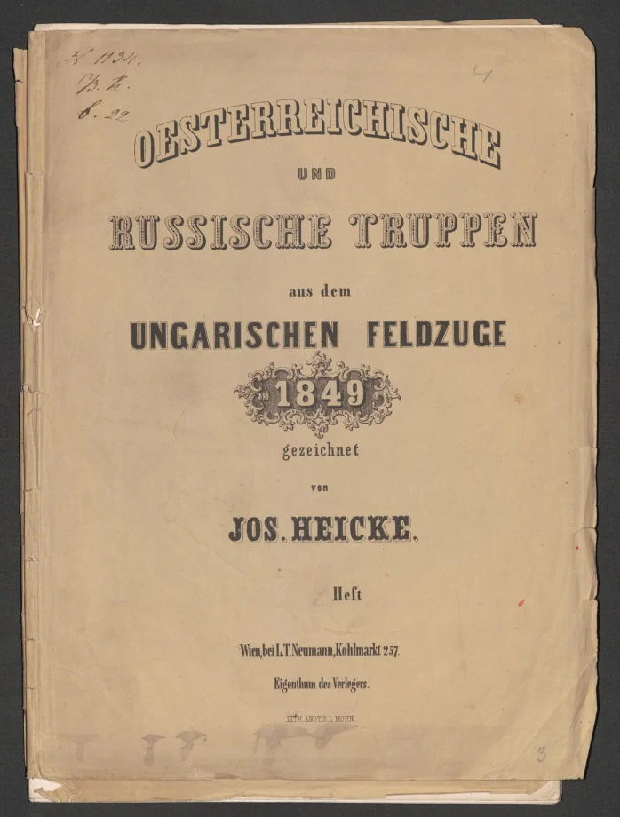 OESTERREICHSCHE UND RUSSISCHE TRUPPEN aus dem UNGARISCHEN FELDZUGE 1849.