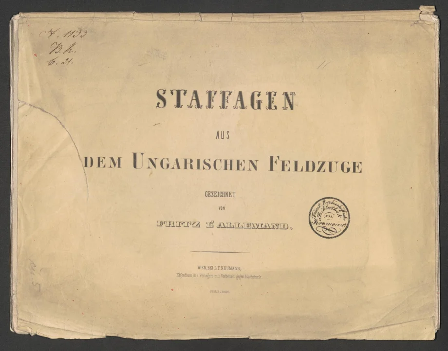 STAFFAGEN AUS DEM UNGARISCHEN FELDZUGE 