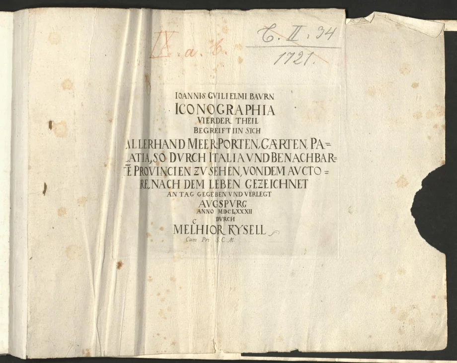 IOANNIS GVILIELMI BAVRN ICONOGRAPHIA