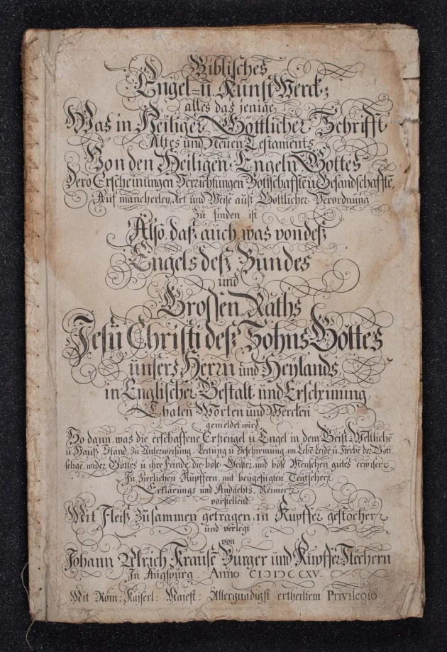 Biblisches Engel- u. Kunst-Werck