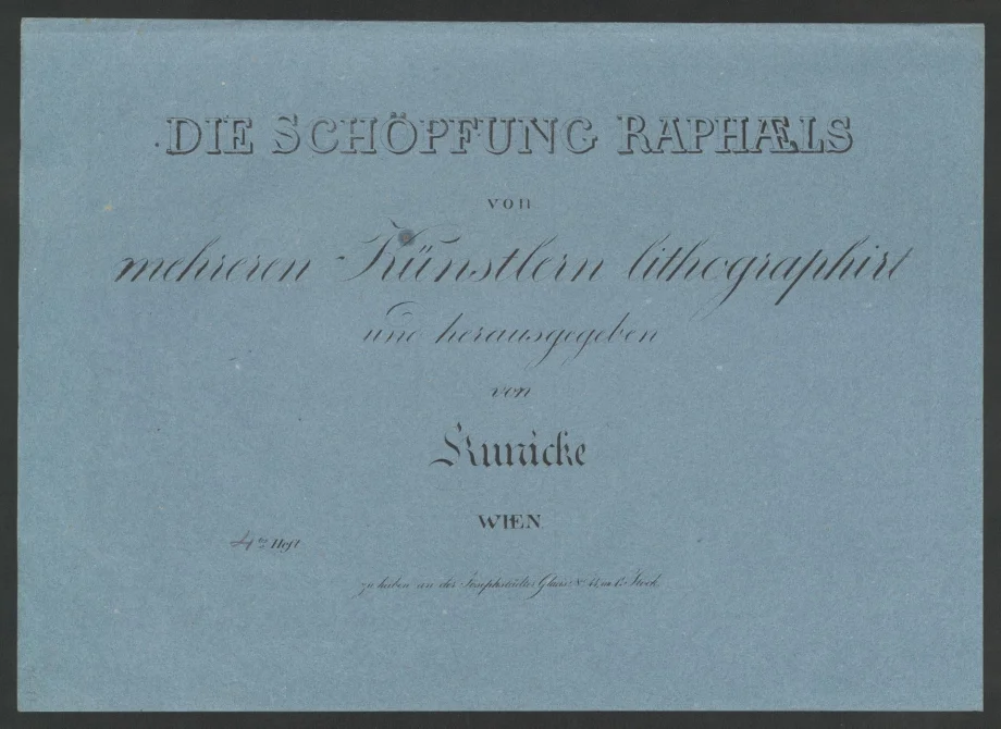 DIE SCHÖPFUNG RAPHAELS.