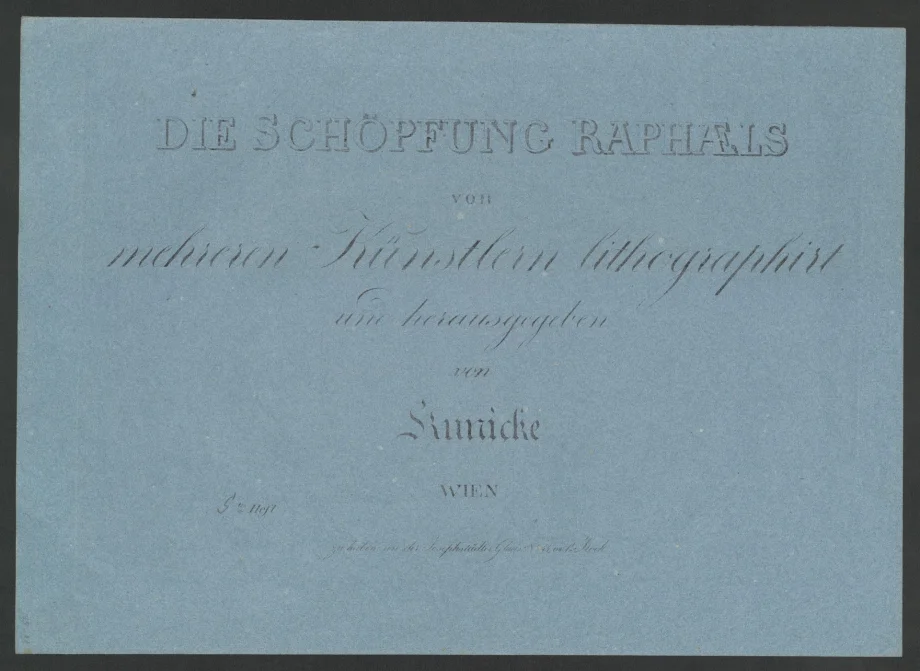 DIE SCHÖPFUNG RAPHAELS.