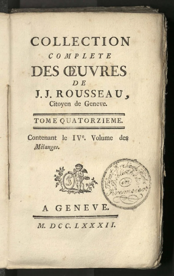 COLLECTION COMPLÈTE DES OEUVRES.
