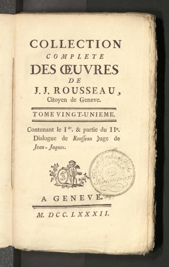 COLLECTION COMPLÈTE DES OEUVRES.
