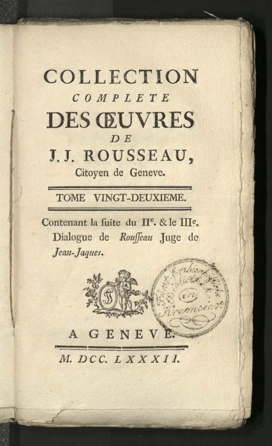 COLLECTION COMPLÈTE DES OEUVRES.