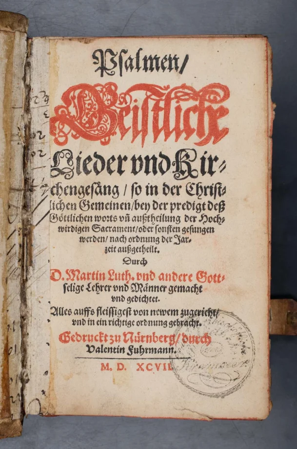 Psalmen Geistliche Lieder und Kirchengesäng