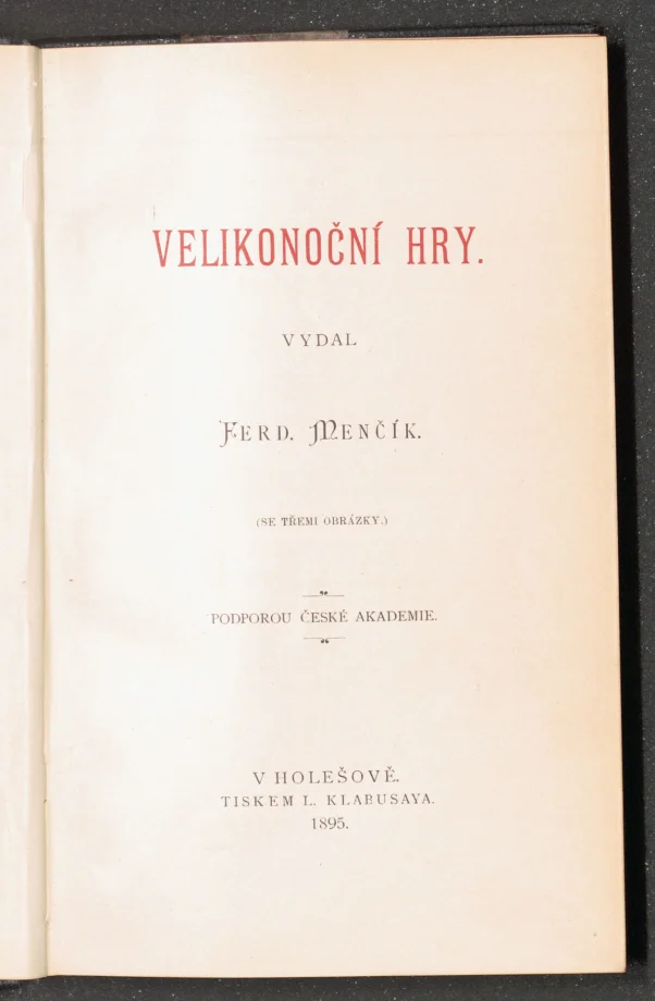 VELIKONOČNÍ HRY