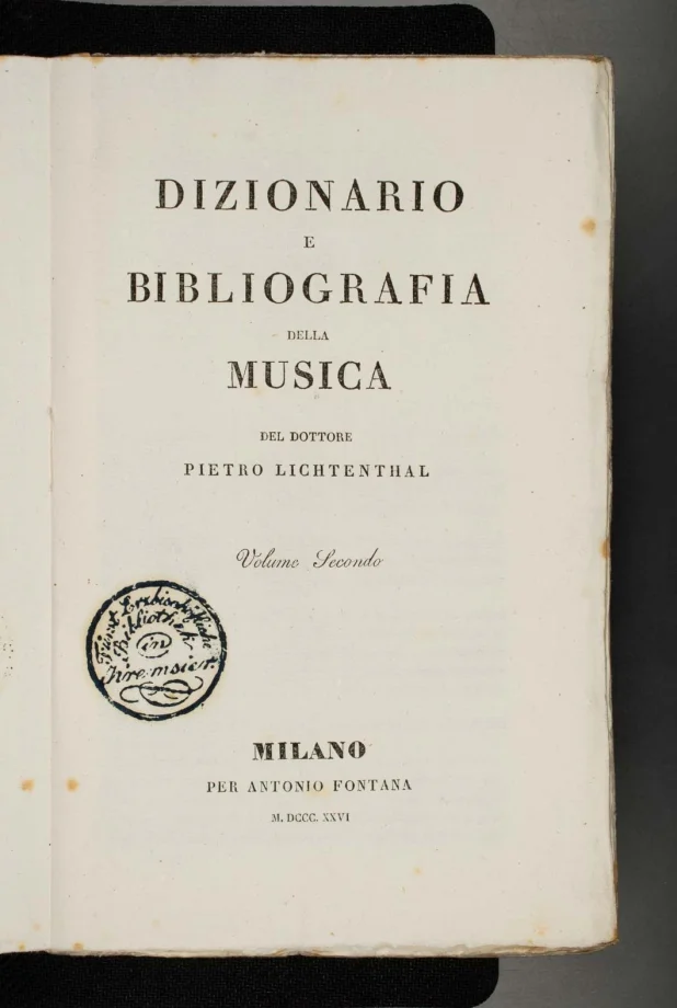 DIZIONARIO E BIBLIOGRAFIA DELLA MUSICA