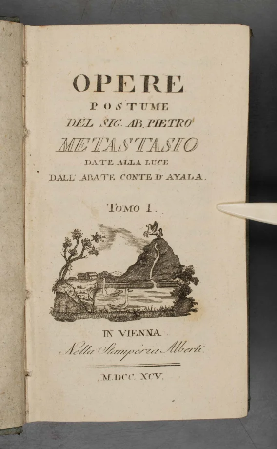 OPERE POSTUME DEL SIG. AB. PIETRO METASTASIO