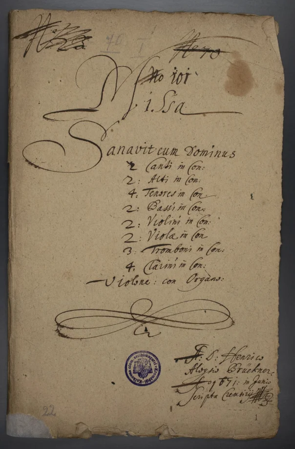 Missa Sonavit eum Dominus