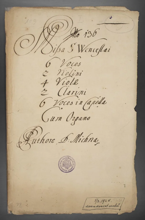 Missa S Wenceslai