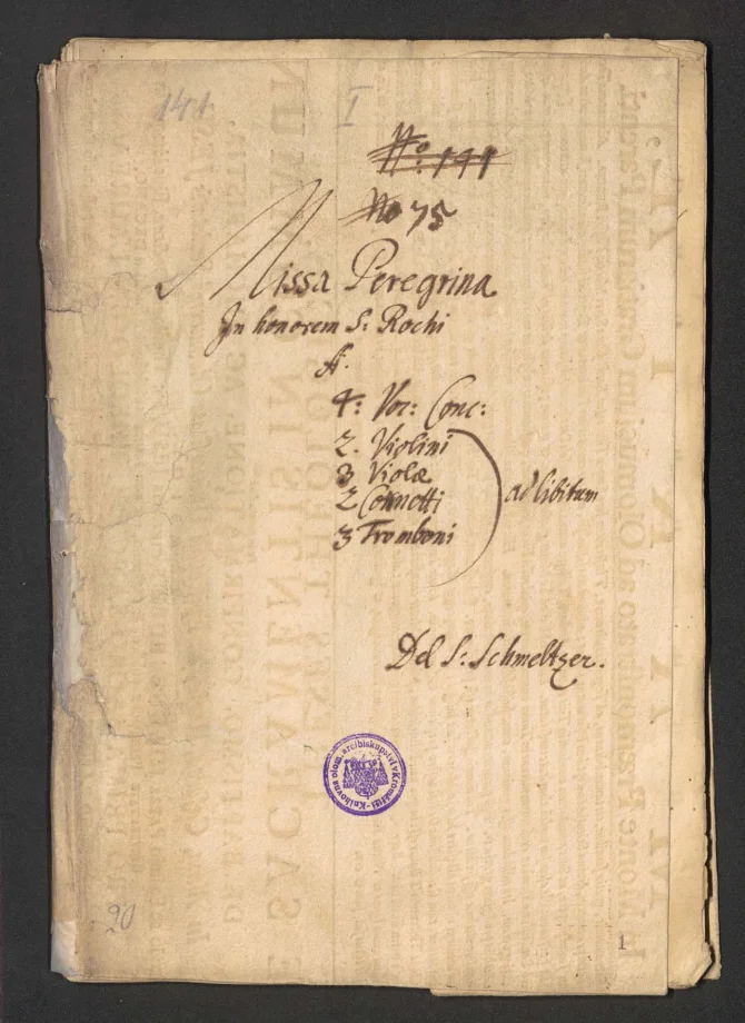 Missa Peregrina in honorem S. Rochi