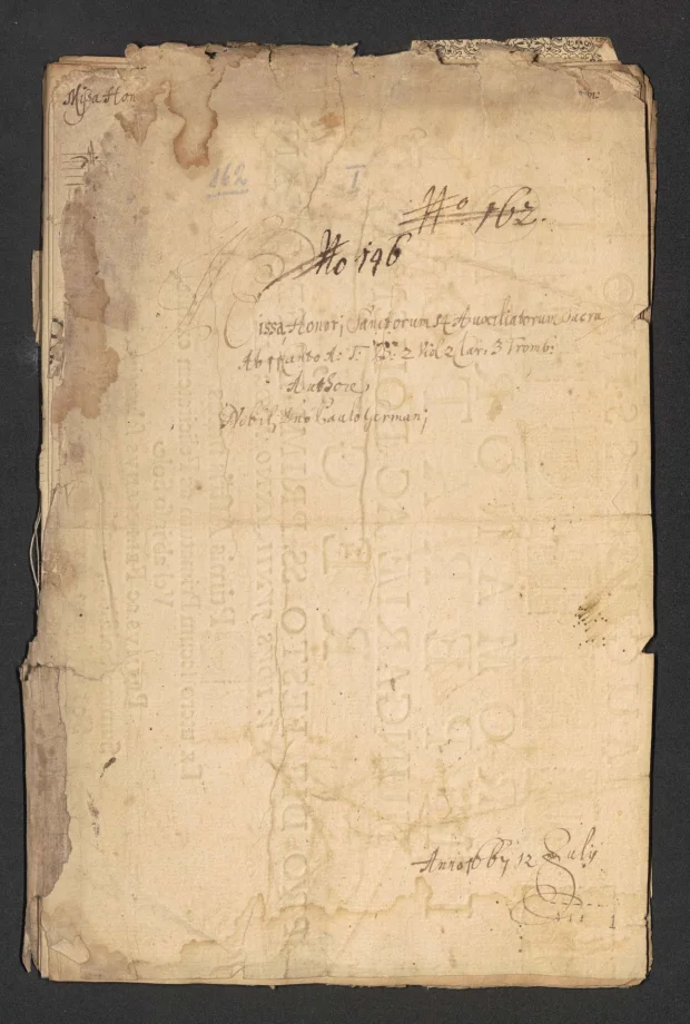 Missa Honori Sanctorum 14 Auxiliatorum Sacra