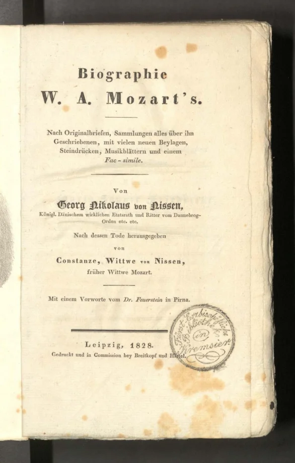 Biographie W.A. Mozart's