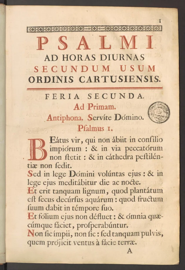 [ANTIPHONARIUM DIURNUM]