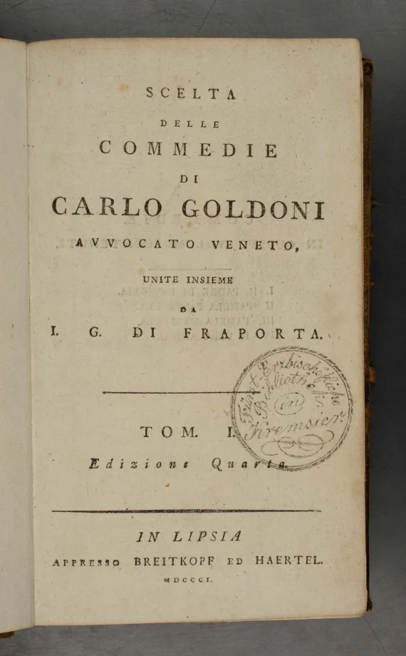 SCELTA DELLE COMMEDIE