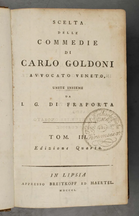 SCELTA DELLE COMMEDIE