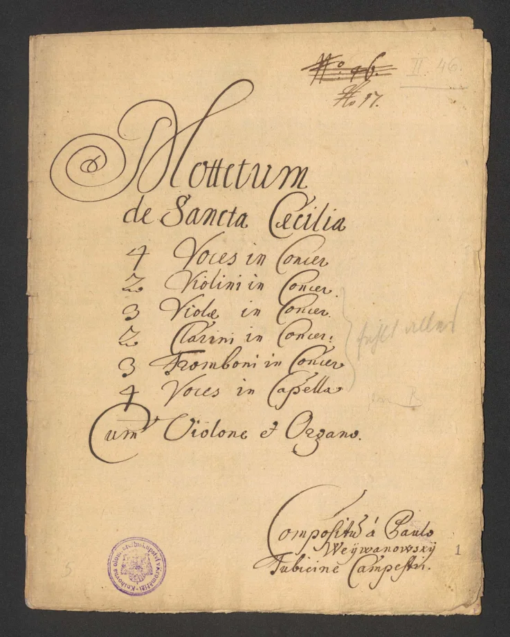 Mottetum de Sancta Caecilia