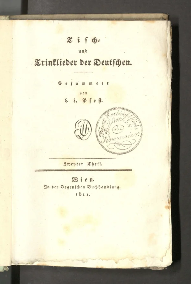 Tisch- und Trinklieder der Deutschen