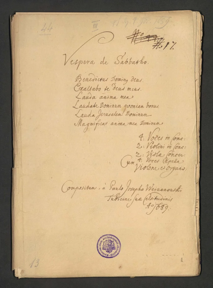 Vesperae de Sabatho