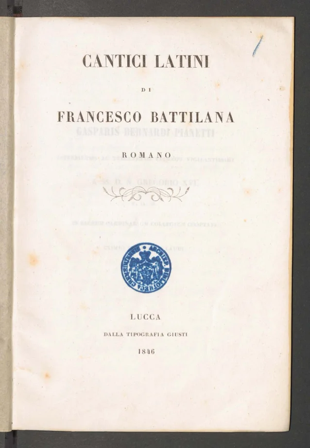 CANTICI LATINI 