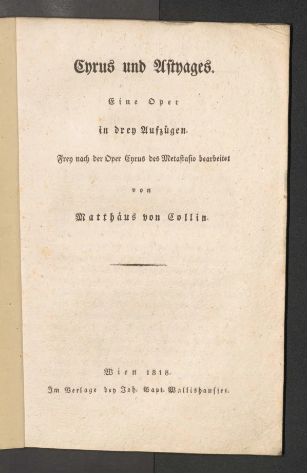 Cyrus und Astyages