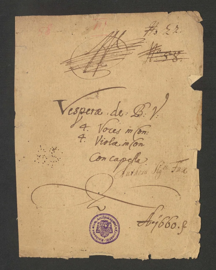 Vesperae de B.V.