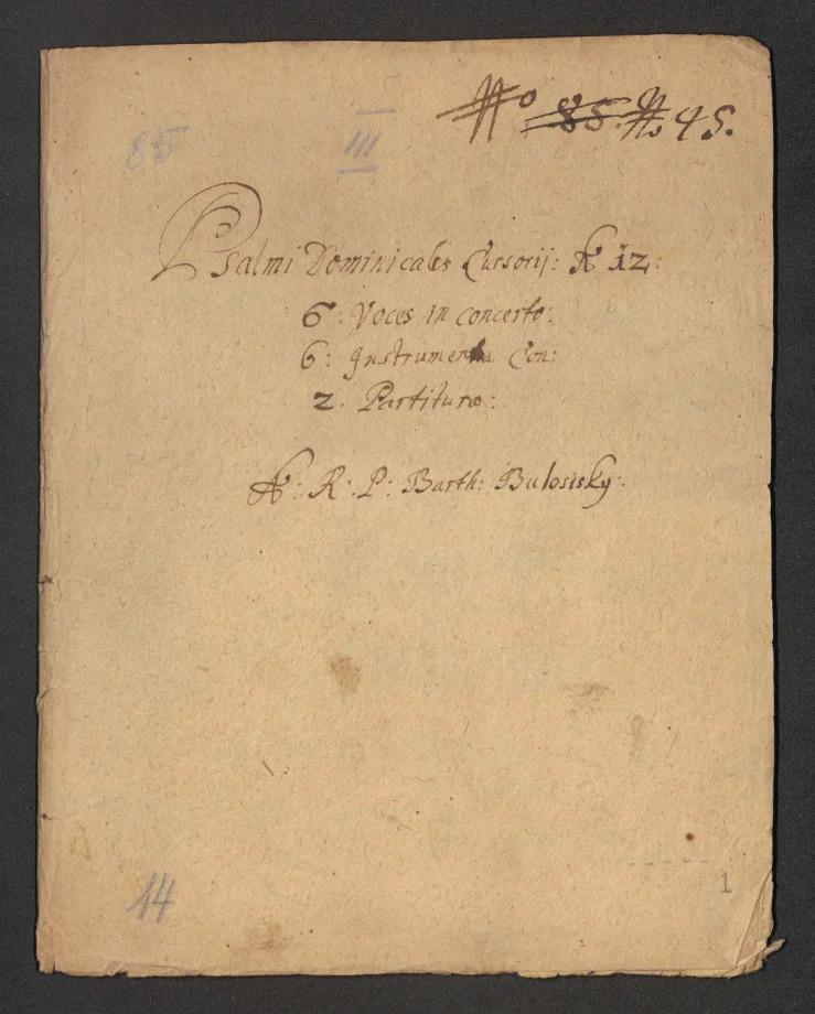 Psalmi Dominicales Cursorii