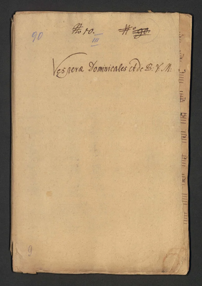 Vesperae Dominicales et de B.V.M.