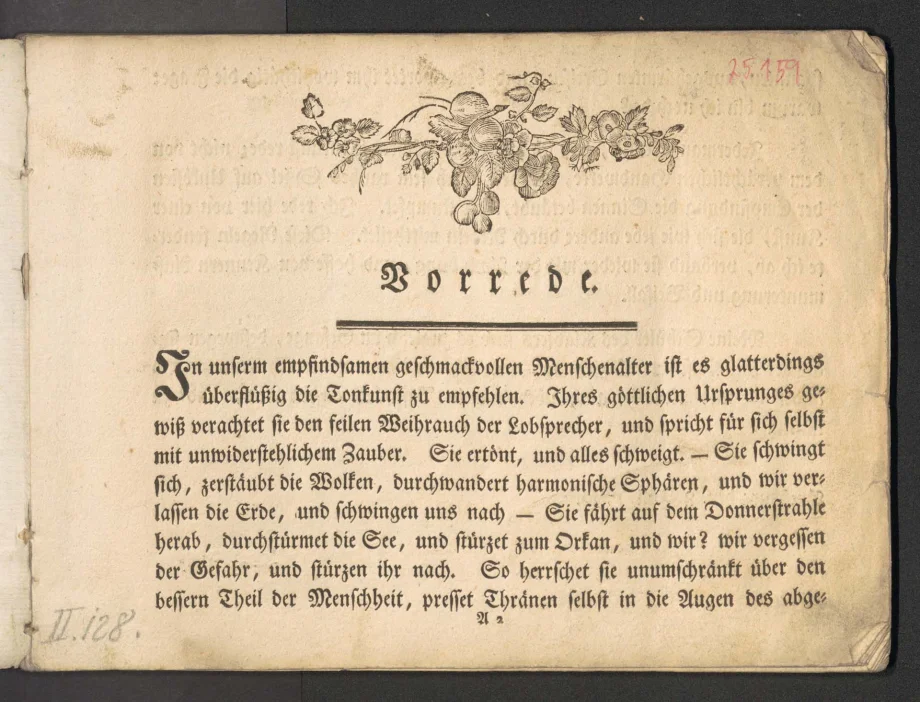 [Anleitung zum Clavier für musikalische Lehrstunden]